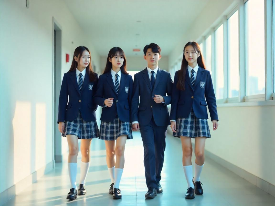winter school uniform